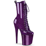 FLAMINGO-1040GP Pleaser 8 Inch Heel Ankle Boots Exotic Dancing