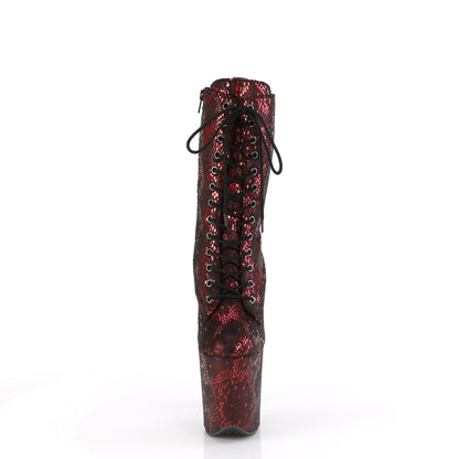 FLAMINGO-1040SPF Pleaser 8 Inch Heel Ankle Boots Exotic Dancing