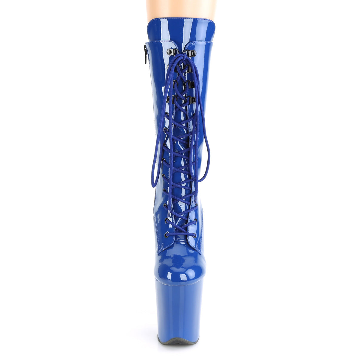 FLAMINGO-1050 8" Heel Royal Blue Pole Dancing -Pleaser- Sexy Shoes Alternative Footwear