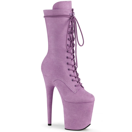 FLAMINGO-1050FS Pleaser 8 Inch Heel Lilac Pole Dance Shoes-Pleaser- Sexy Shoes