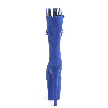 FLAMINGO-1051FS 8" Heel Royal Blue Pole Dancing -Pleaser- Sexy Shoes Fetish Footwear