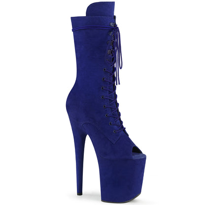 FLAMINGO-1051FS 8" Heel Royal Blue Pole Dancing -Pleaser- Sexy Shoes