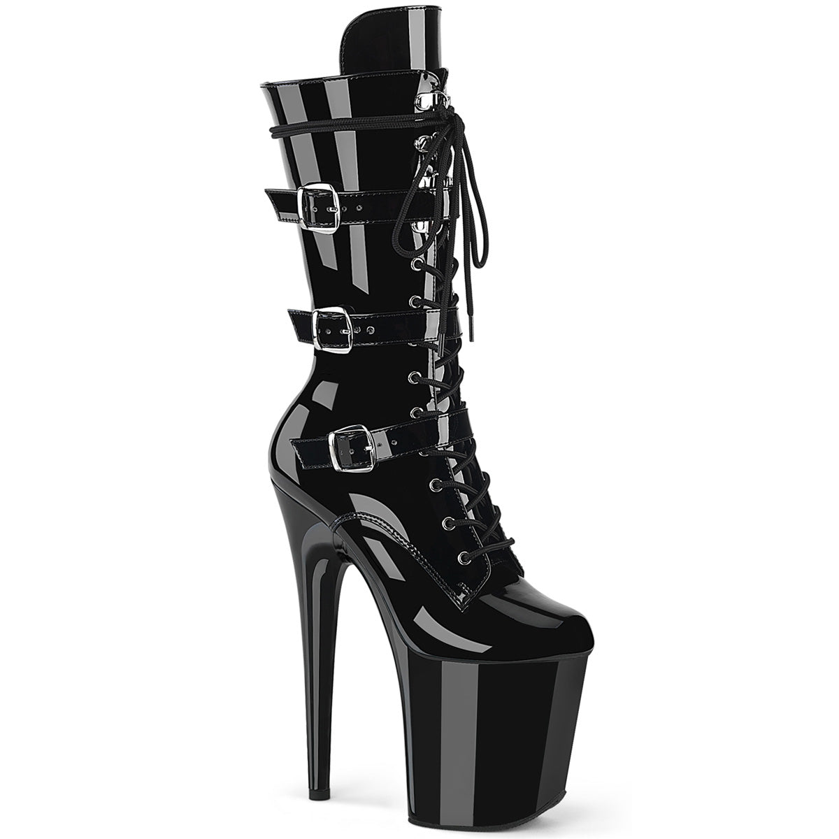 FLAMINGO-1053 Pleaser 8 Inch Heel Ankle Boots Exotic Dancing