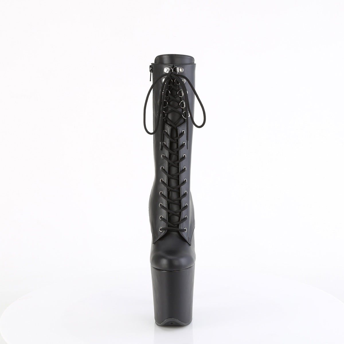 flamingo 1054 pleaser sexy footwear blk faux leather blk matte