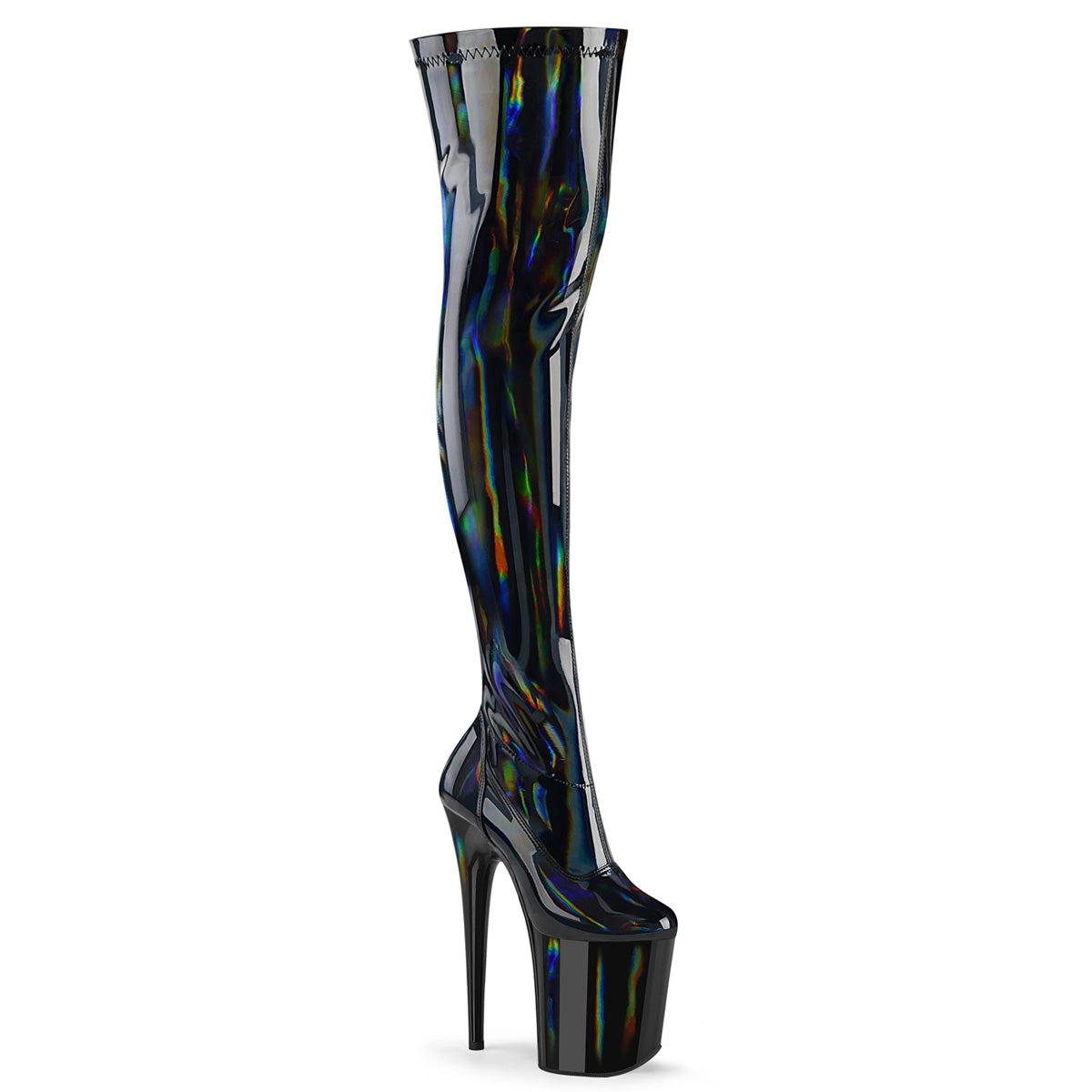 FLAMINGO-3000HWR Pleaser Thigh High Length Boots