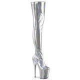 FLAMINGO-3000HWR Pleaser Thigh High Length Boots