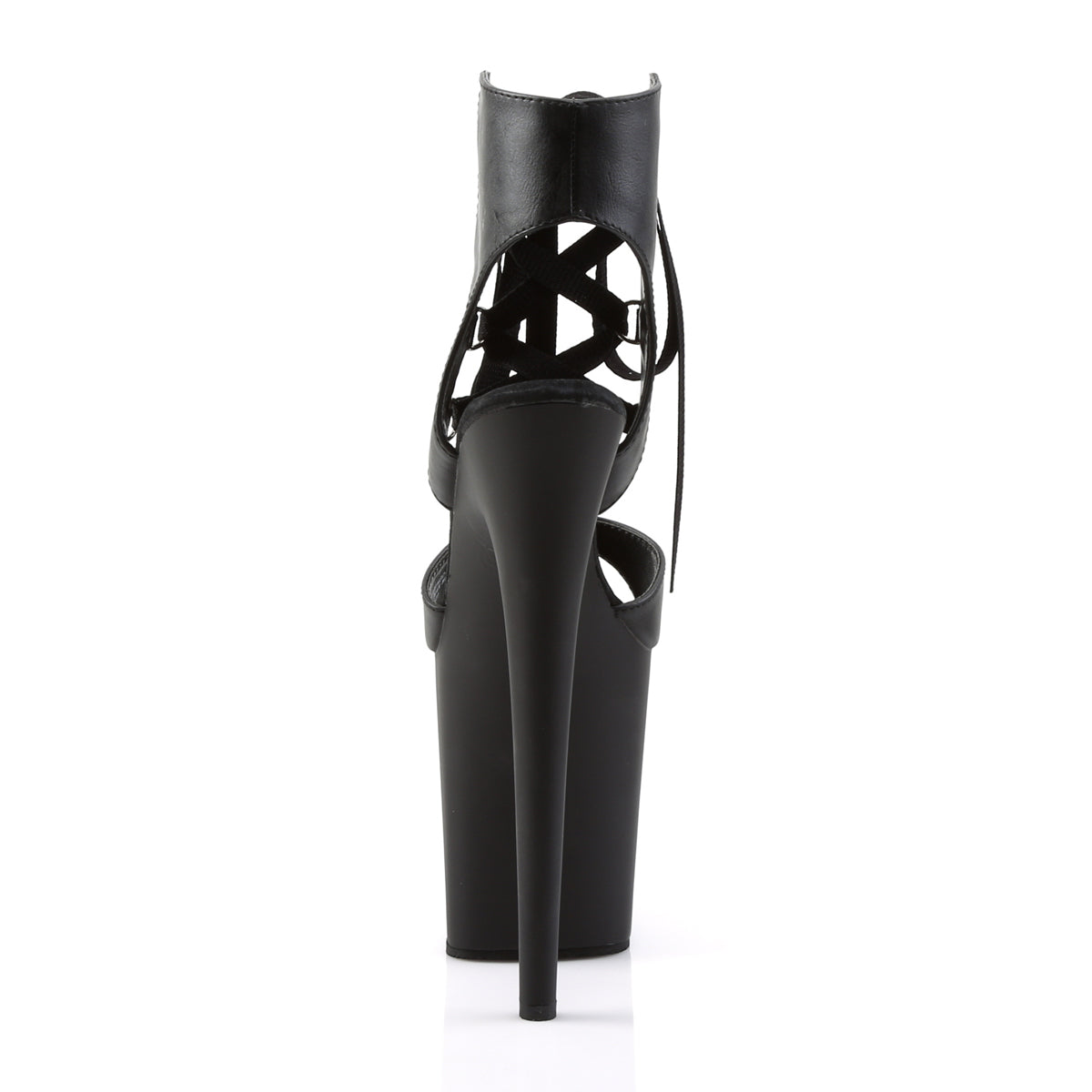 FLAMINGO-800-14 Pleaser 8 Inch Heel Black Pole Dance Shoes – Pole ...