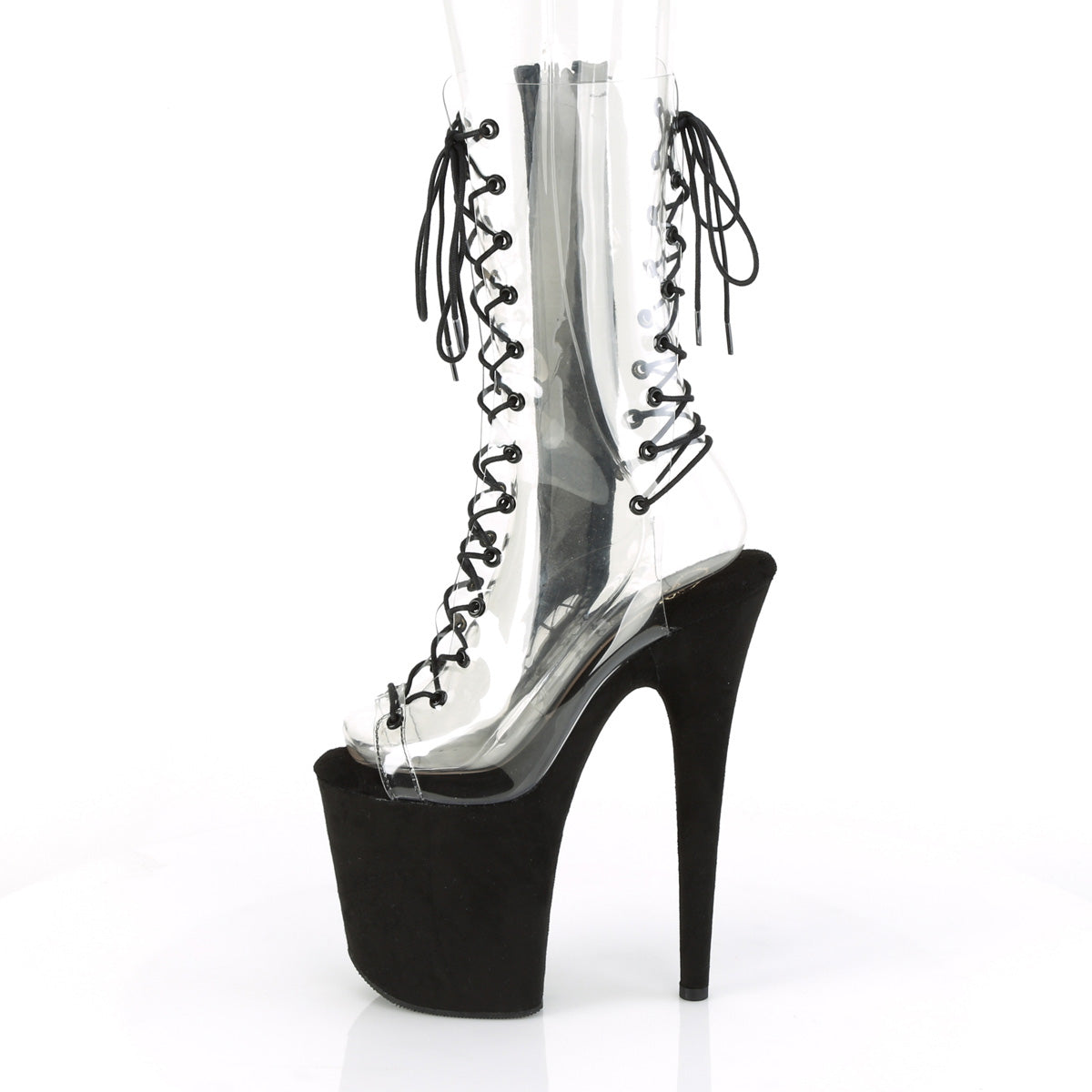 FLAMINGO-800-60FS Pleaser Pole Dancing Shoes Ankle Boots Pleasers - Sexy Shoes Pole Dance Heels