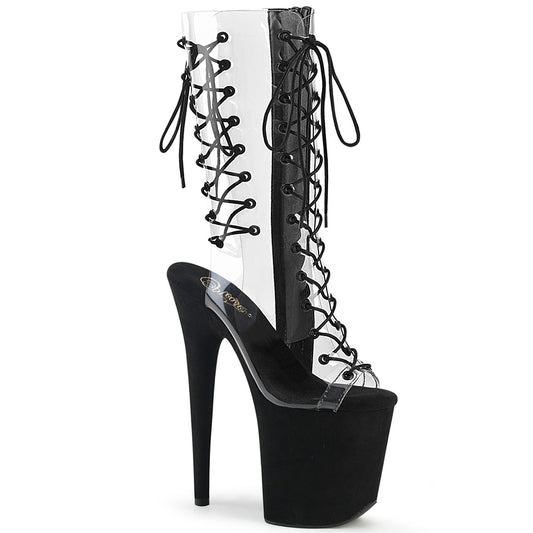 FLAMINGO-800-60FS Pleaser Pole Dancing Shoes Ankle Boots Pleasers - Sexy Shoes