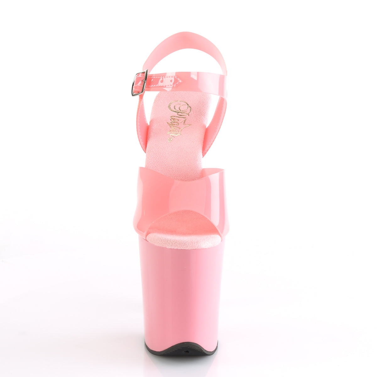 FLAMINGO-808N 8" Heel Baby Pink Pole Dancing Platforms-Pleaser- Sexy Shoes Alternative Footwear