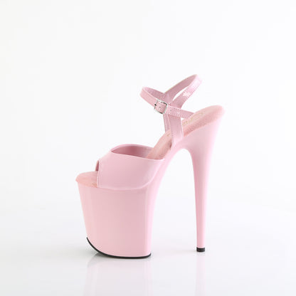 FLAMINGO-809 Pleaser Sexy Baby Pink Pole Dancing High Heel Shoes