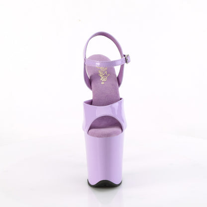 FLAMINGO-809 Pleaser Sexy Lavender Ankle Strap Pole Dancing Heels