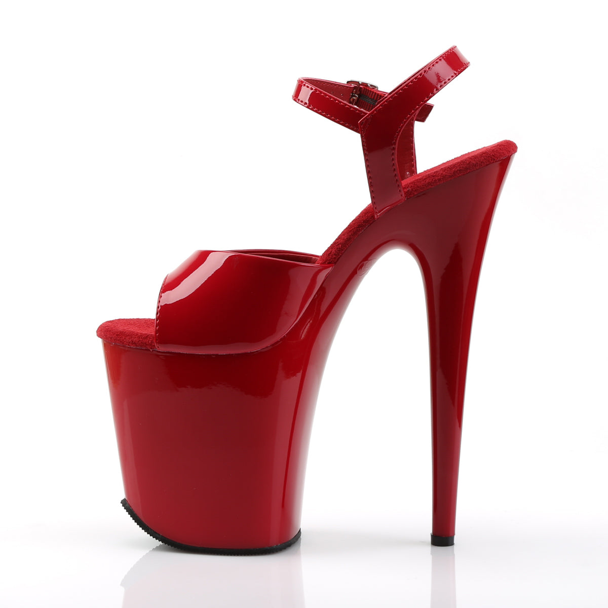 FLAMINGO-809 Pleaser 8 Inch Heel Red Pole Dancing Platforms-Pleaser- Sexy Shoes Pole Dance Heels