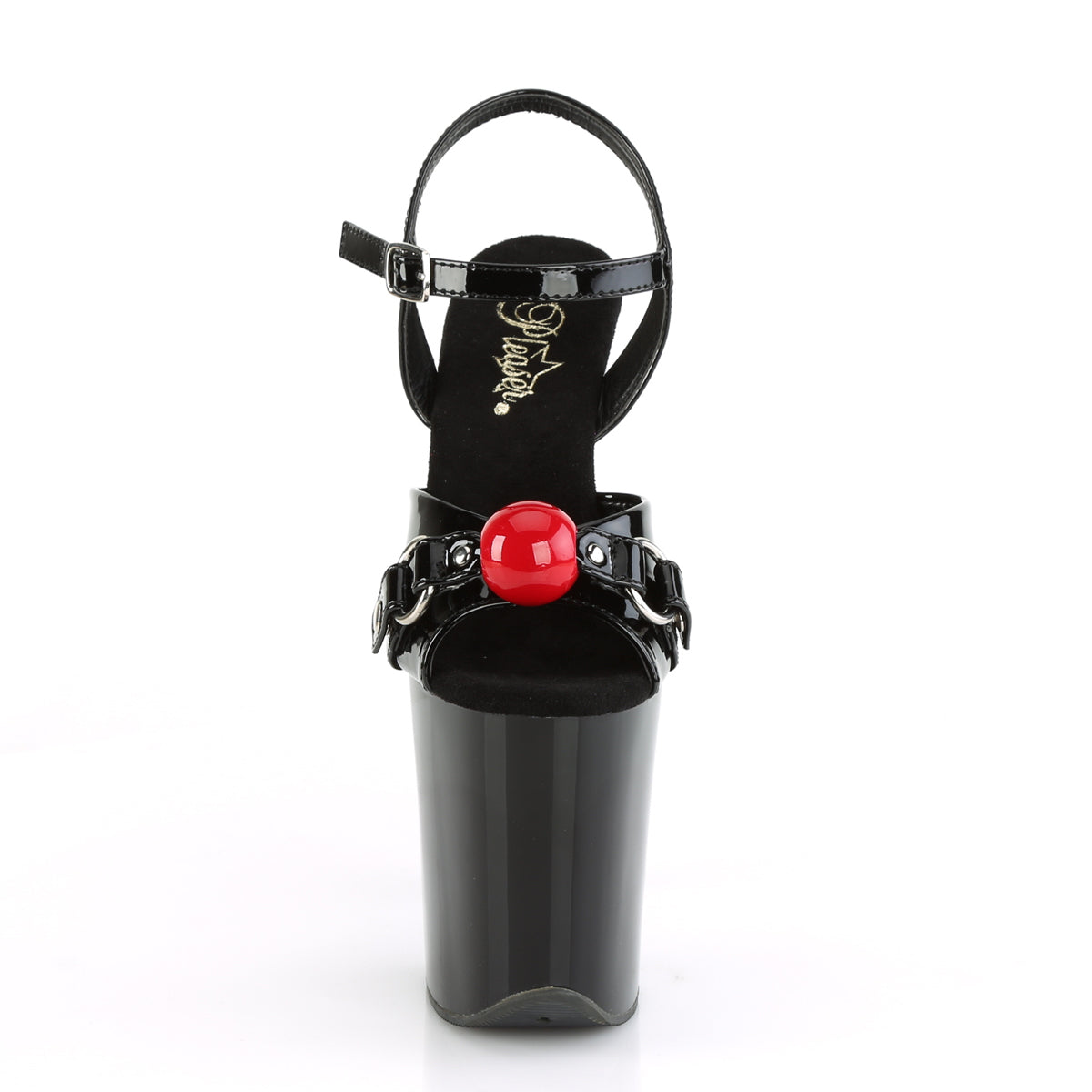 flamingo 809gb pleaser sexy shoes 8 inch heel ankle strap fetish platform sandals