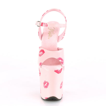 FLAMINGO-809KISSES 8" Heel Baby Pink Pole Dancing Platforms-Pleaser- Sexy Shoes Alternative Footwear