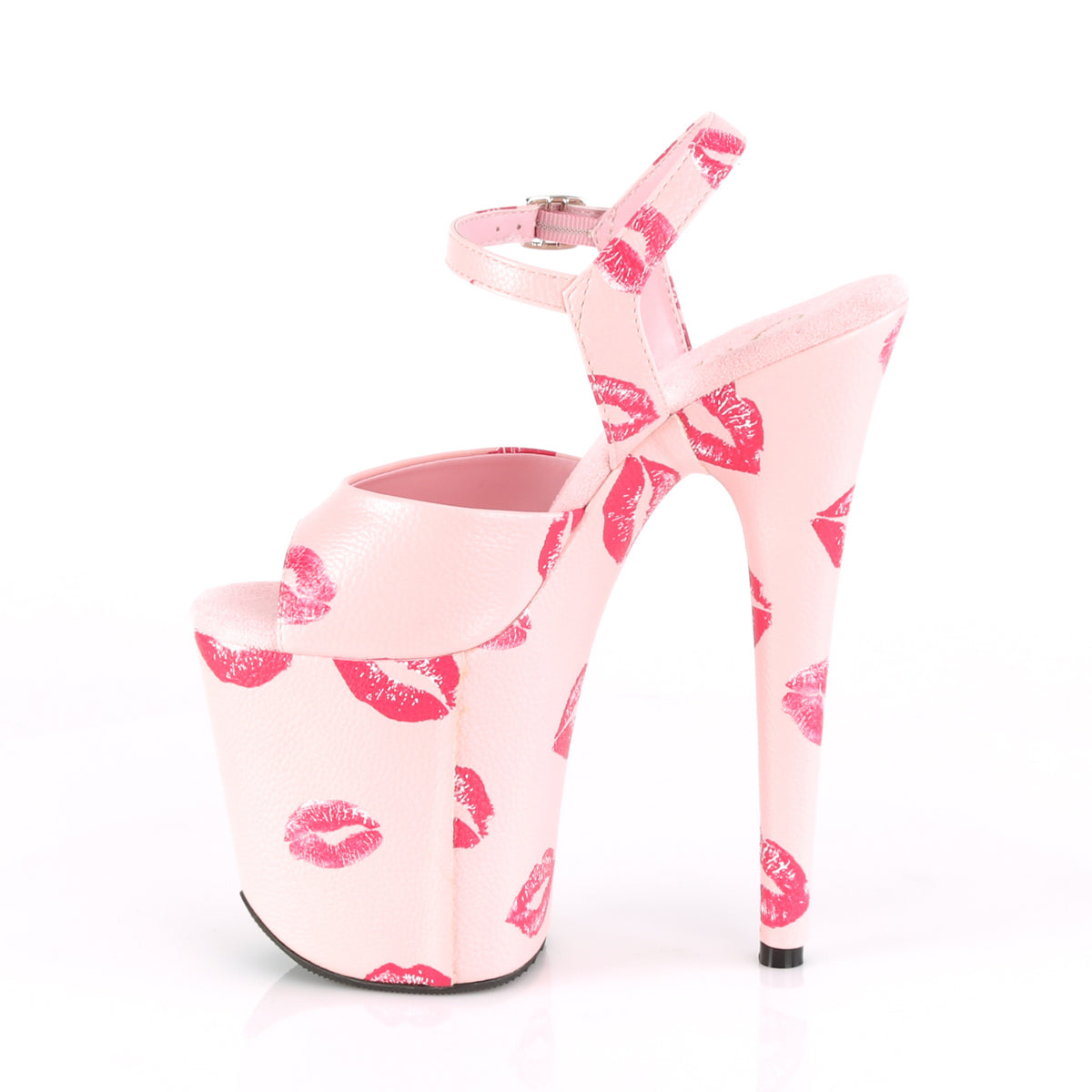 FLAMINGO-809KISSES 8" Heel Baby Pink Pole Dancing Platforms-Pleaser- Sexy Shoes Pole Dance Heels