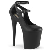 Zapatos de plataforma Flamingo-850 (tacones de baile exóticos) Pleasers de tacón de 8 pulgadas