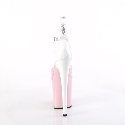FLAMINGO-868 Pleaser Sexy Baby Pink 8 Inch High Heel Stripper Shoes