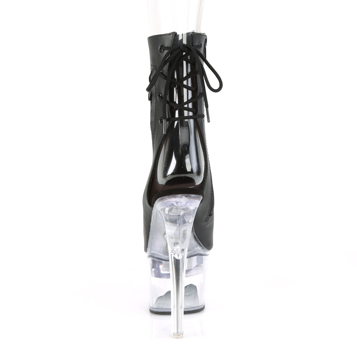 flashdance 1018 7 pleaser sexy 7 inch stiletto heel platforms light up open toe ankle boots