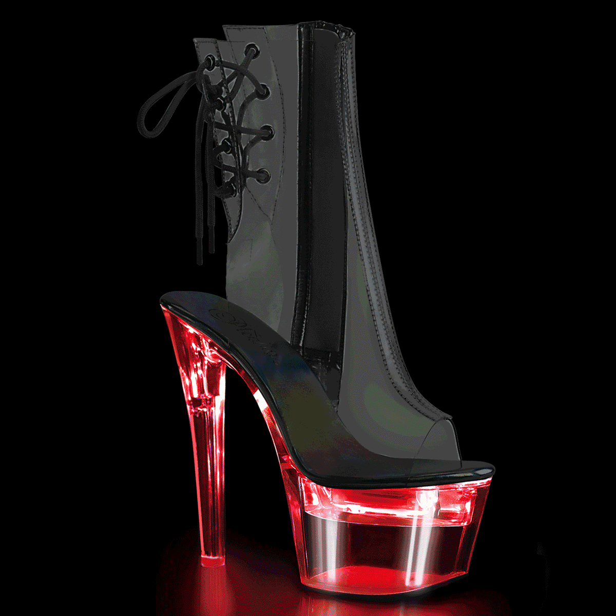 Led online platform heels