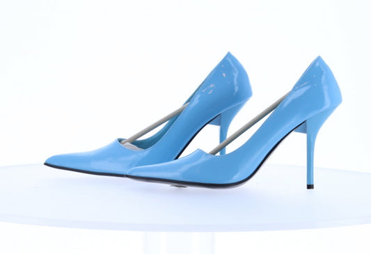 FOXY-01 Pleaser Light Blue Patent High Heel Alternative Footwear Discontinued Sale Stock
