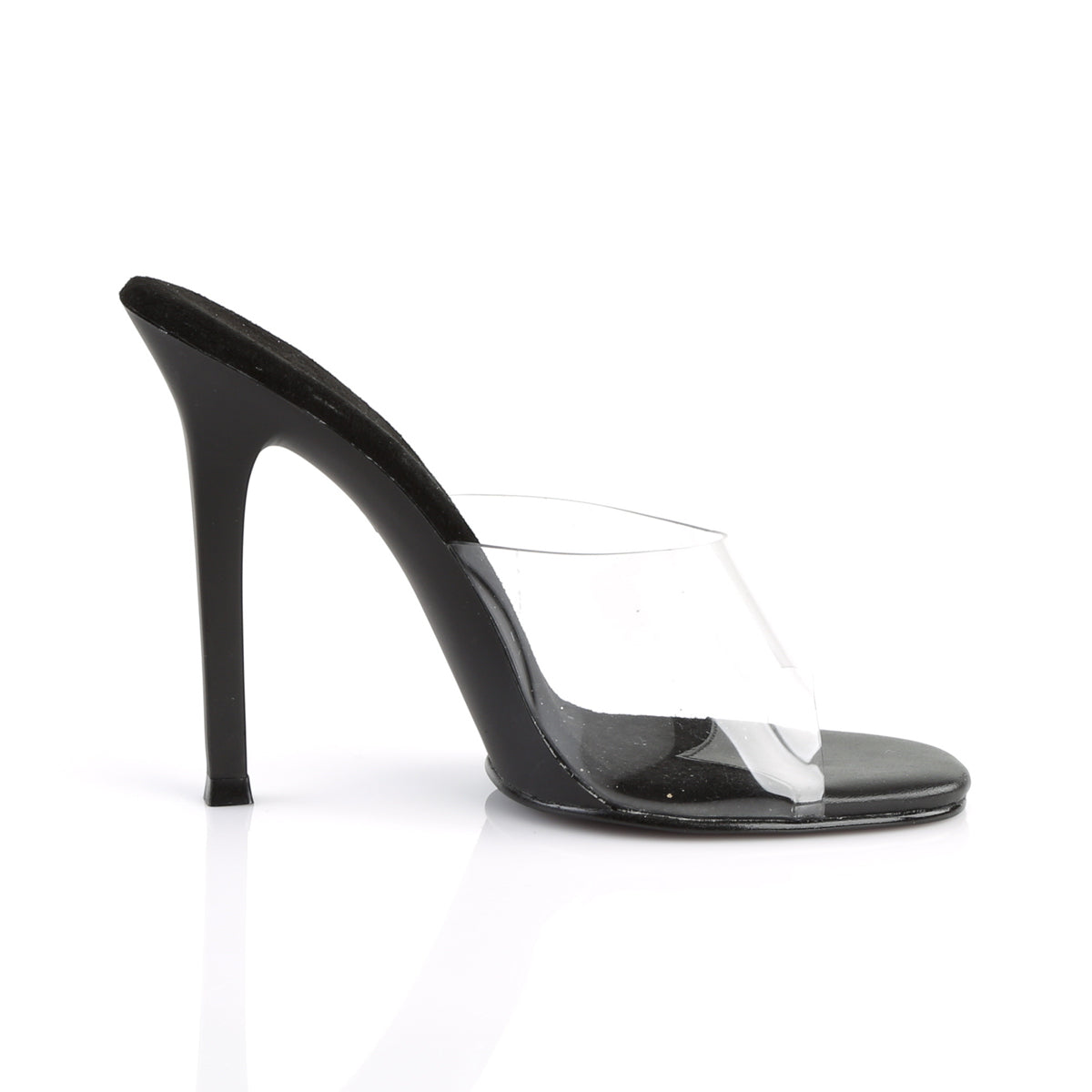 Slip on heels black sales