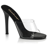 Black 4.5 Inch Sexy Shoes -  Fabulicious GALA-01