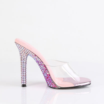 GALA-01DMM Fabulicious Baby Pink Bling Psing Comp Heels