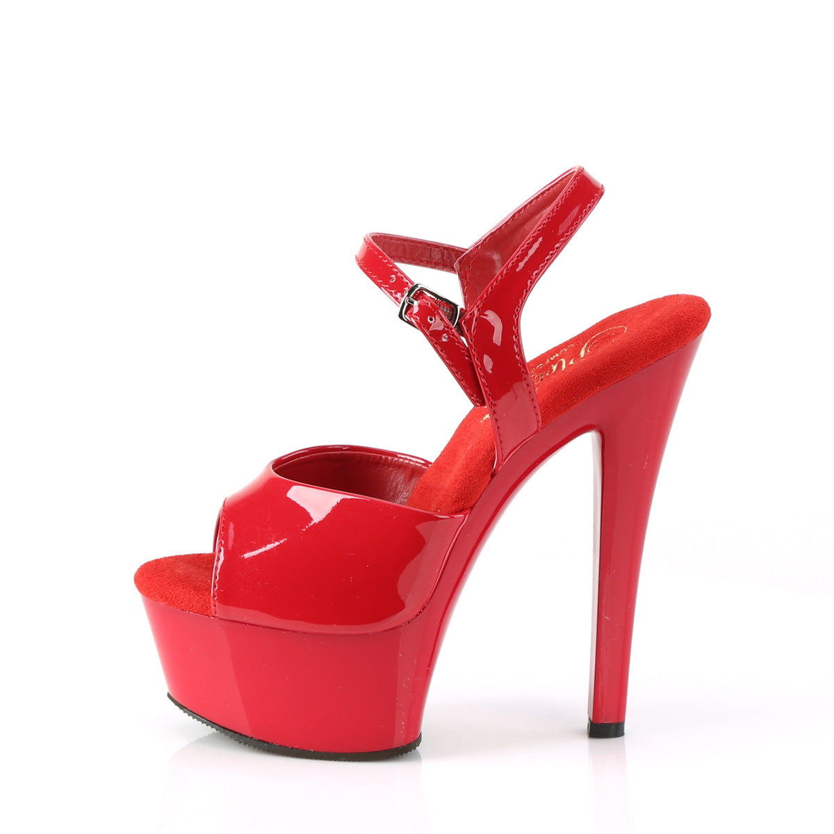 GLEAM-609 Pleaser 6 Inch Red Pole Dancing Platform Shoes