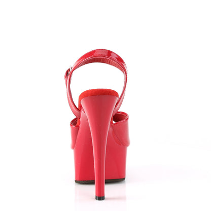 GLEAM-609 Pleaser 6 Inch Red Pole Dancing Platform Shoes