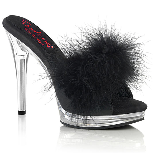 GLORY-501F-8-Black-Faux-Leather-Fur-Clear-Fabulicious-Bedroom-Heels-Shoes