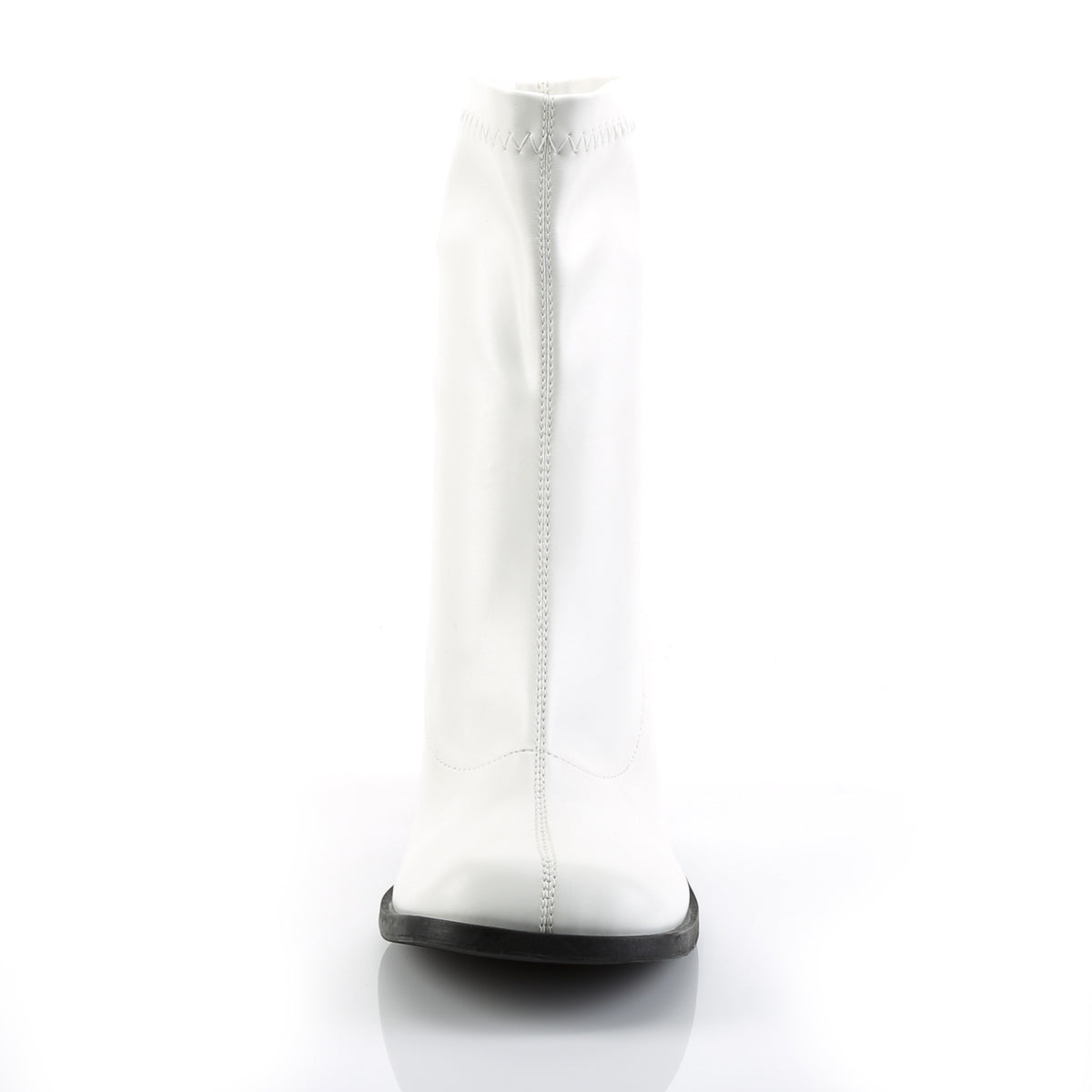 funtasma womens kinky boots gogo 150 white str faux leather