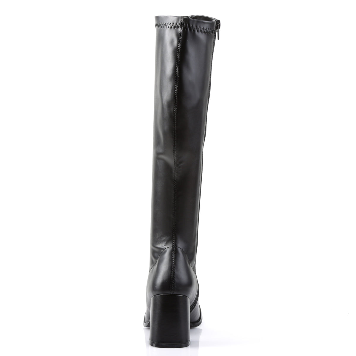GOGO-300 3" Heel Black Stretch Matt Women's Boots Funtasma Costume Shoes Footwear