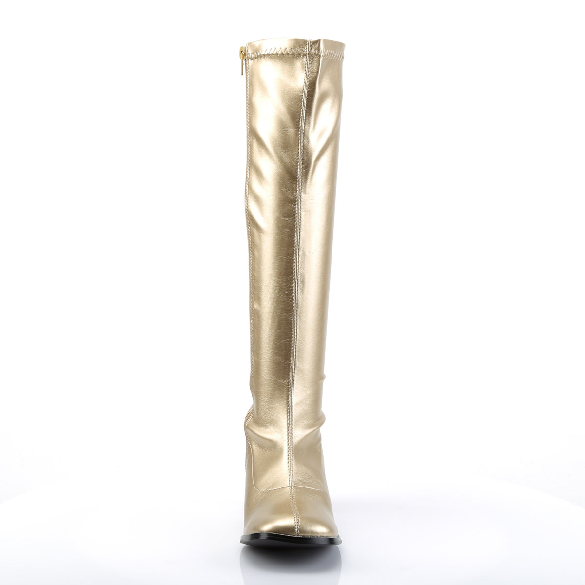 funtasma womens kinky boots gogo 300 gold str faux leather