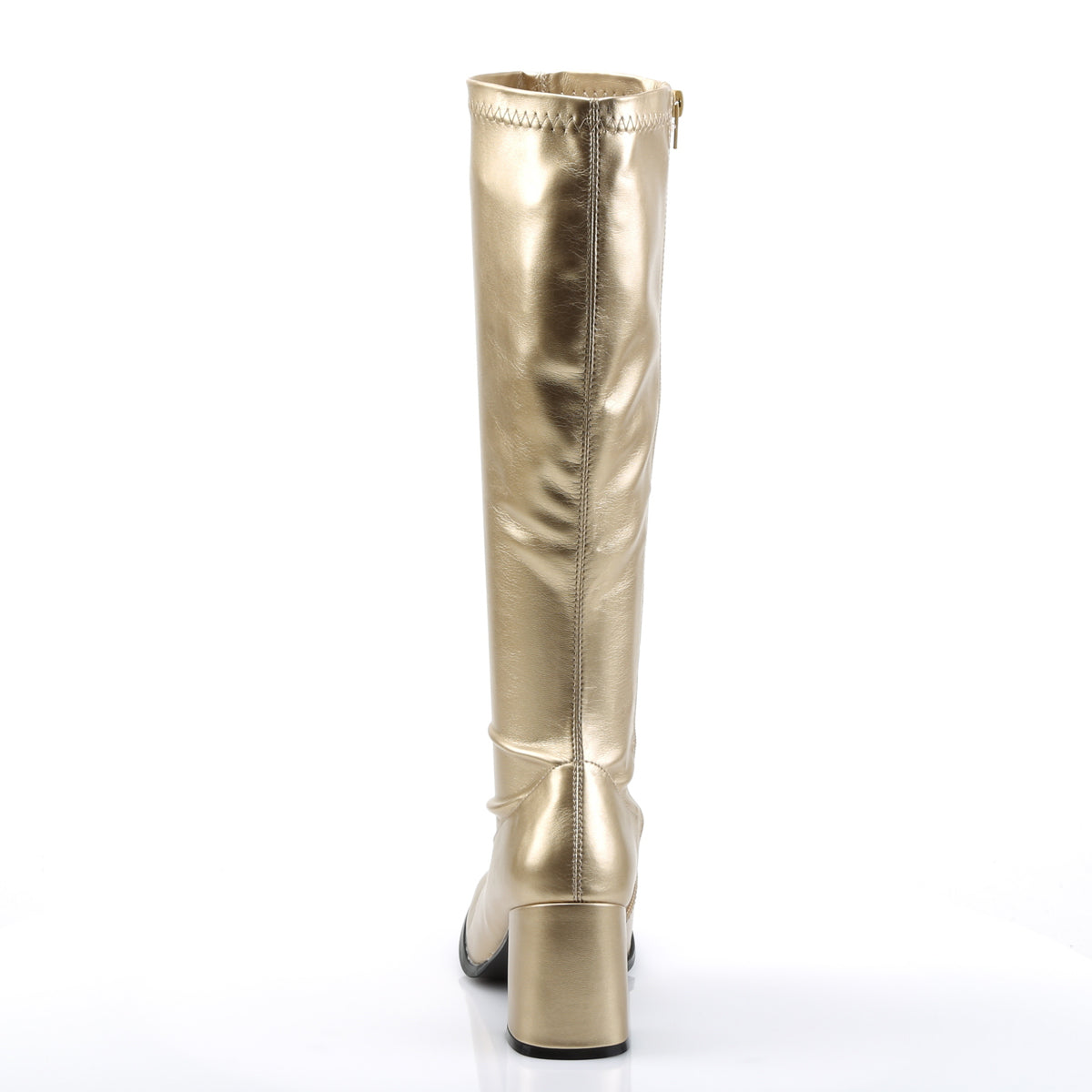 GOGO-300 3 Inch Heel Gold Women's Boots Funtasma Costume Shoes Footwear