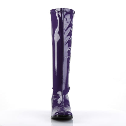 GOGO-300 3 Inch Heel Purple Women's Boots Funtasma Costume Shoes Alternative Footwear