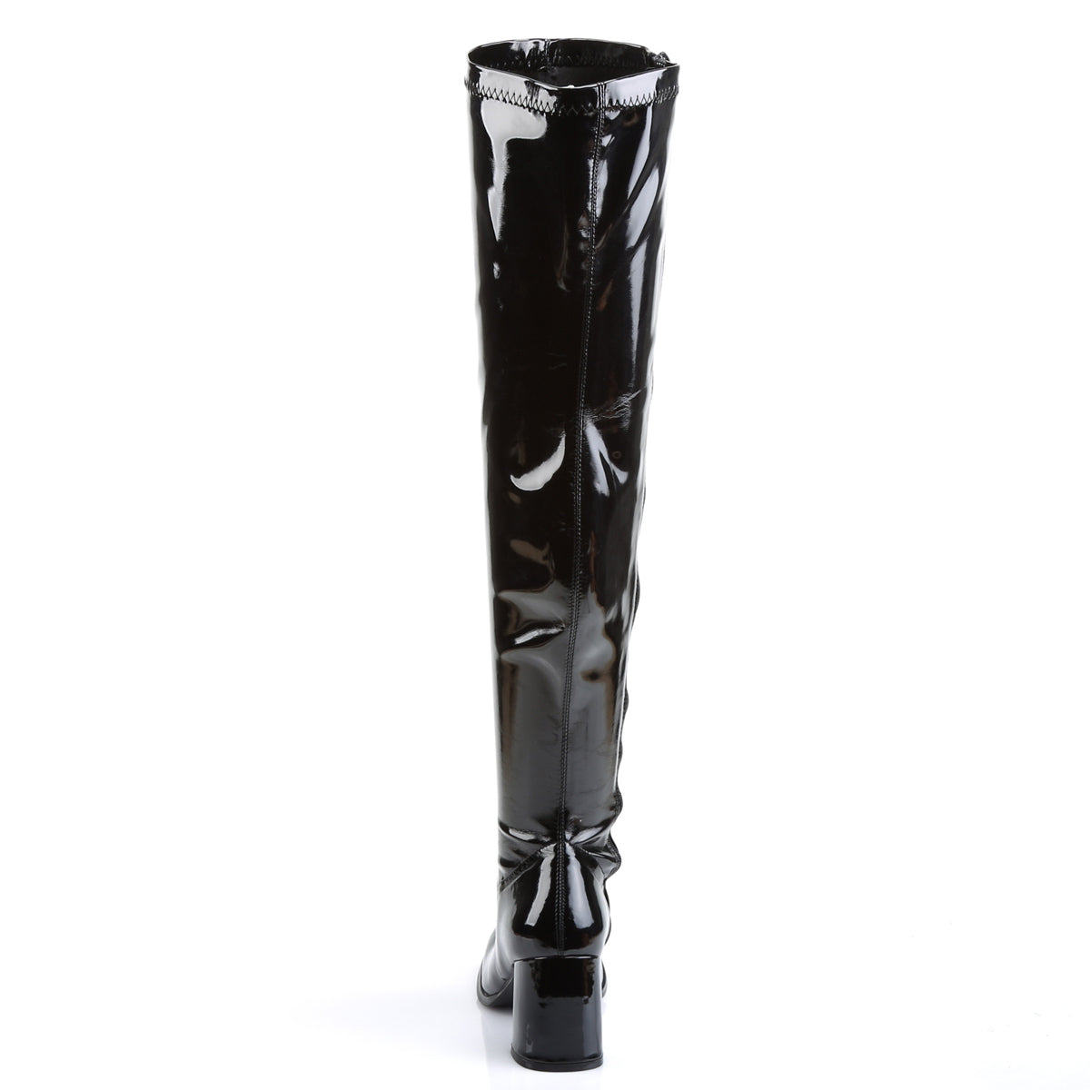 funtasma womens kinky boots gogo 3000 white str shiny