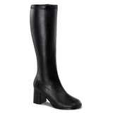 GOGO-300WC PLEASERS FUNTASMA 3 "TELO NEGRO ANCHO ANCHO BOOTS ALTO