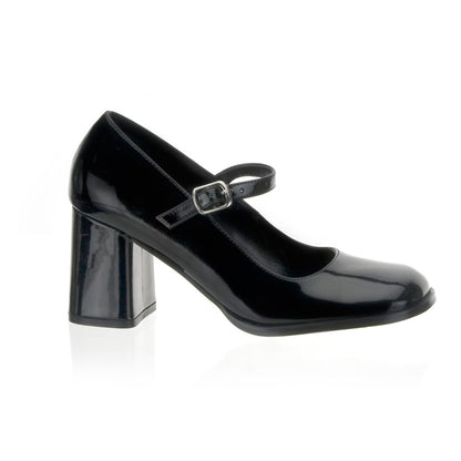 Gogo-50 Funtasma 3-дюймовый каблук черный патент женская сексуальная обувь