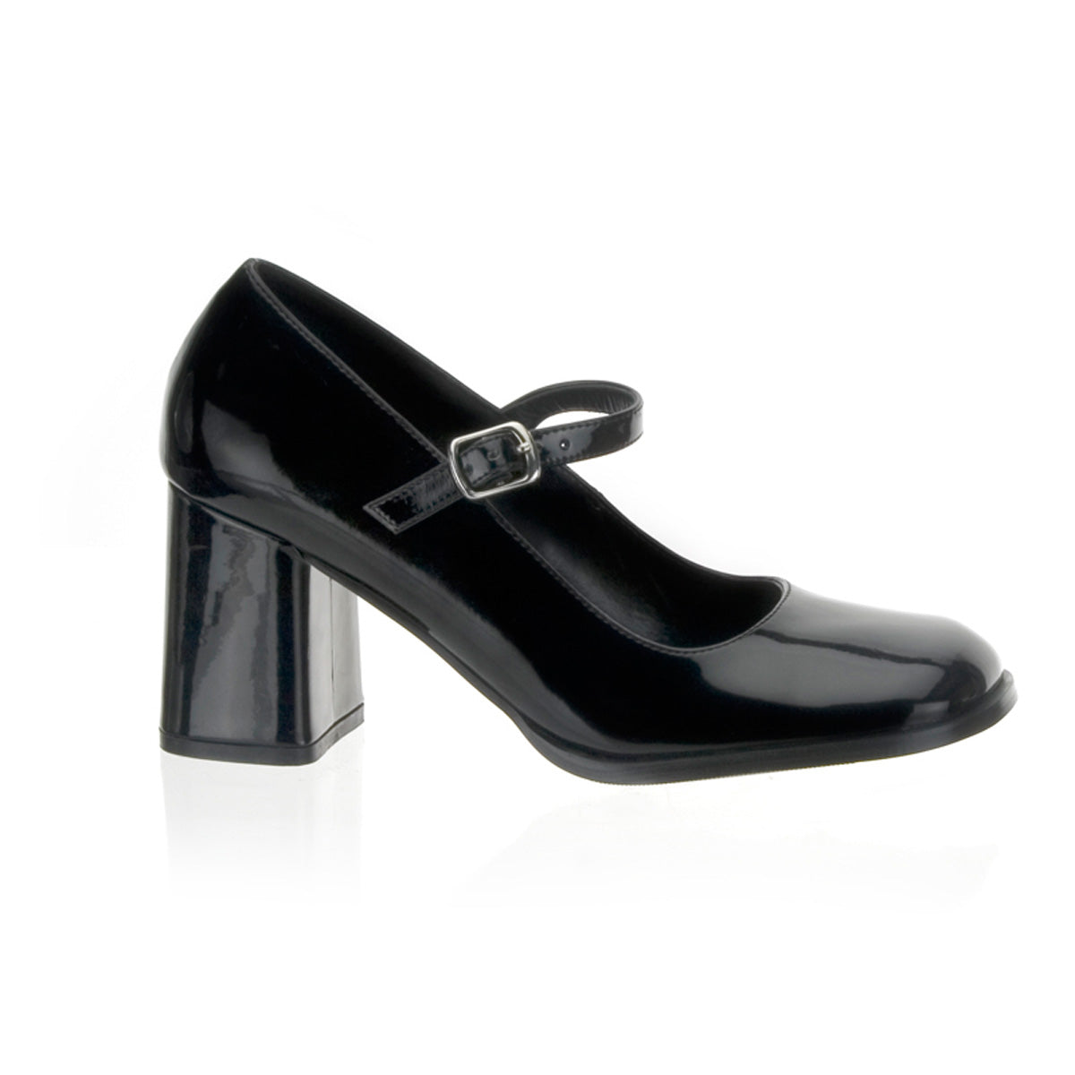 Black 3 Inch Maryjane Shoes -  Funtasma GOGO-50