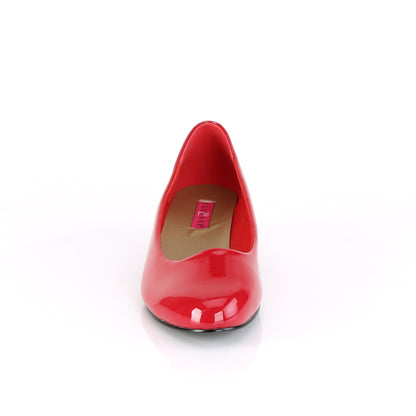 GWEN-01 Pleaser Pink Label 1.5 Inch Heel Red Fetish Footwear-Pleaser Pink Label- Drag Queen Shoes