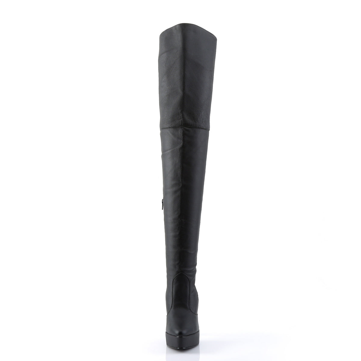 indulge 3011 devious fetish shoes 5 1 4 inch platforms thigh high length boots