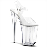 Clear 9 Inch Very High Platform Shoes -  Pleaser INFINITY-908