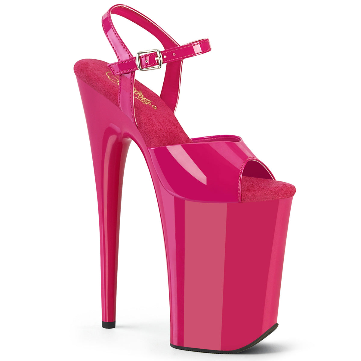 INFINITY-909 Pleaser 9" Heel Hot Pink Pole Dance Platform Shoes