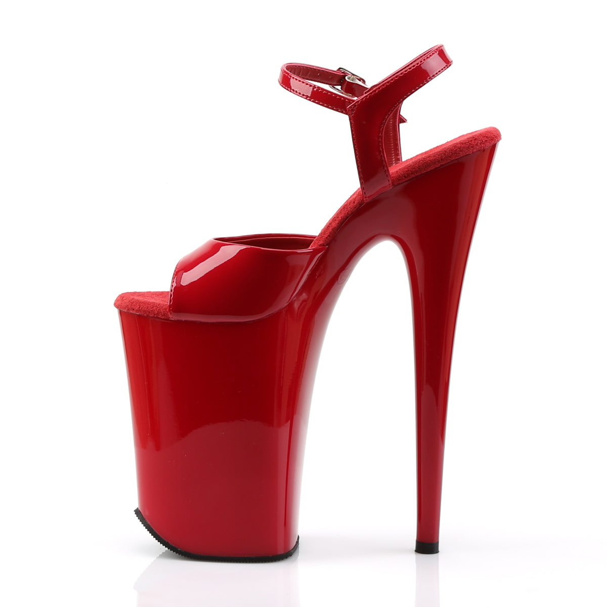 INFINITY-909 Pleaser 9 Inch Heel Red Pole Dancing Platforms-Pleaser- Sexy Shoes Pole Dance Heels