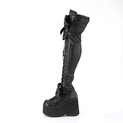 KERA-303 Demoniacult Alternative Footwear Women's Over-the-Knee Boots
