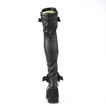 KERA-303 Demoniacult Alternative Footwear Women's Over-the-Knee Boots