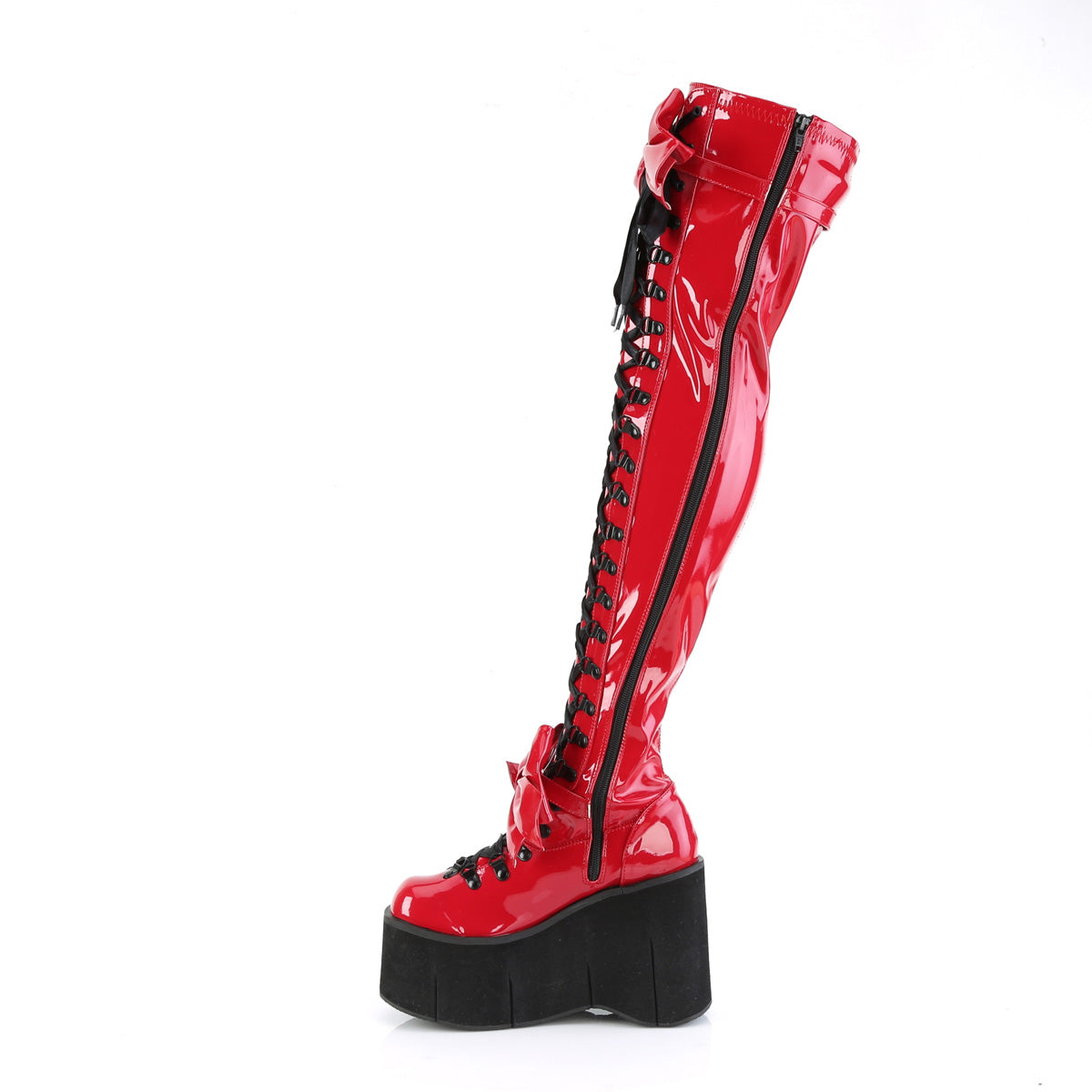 KERA-303 Demoniacult Alternative Footwear Women's Over-the-Knee Boots