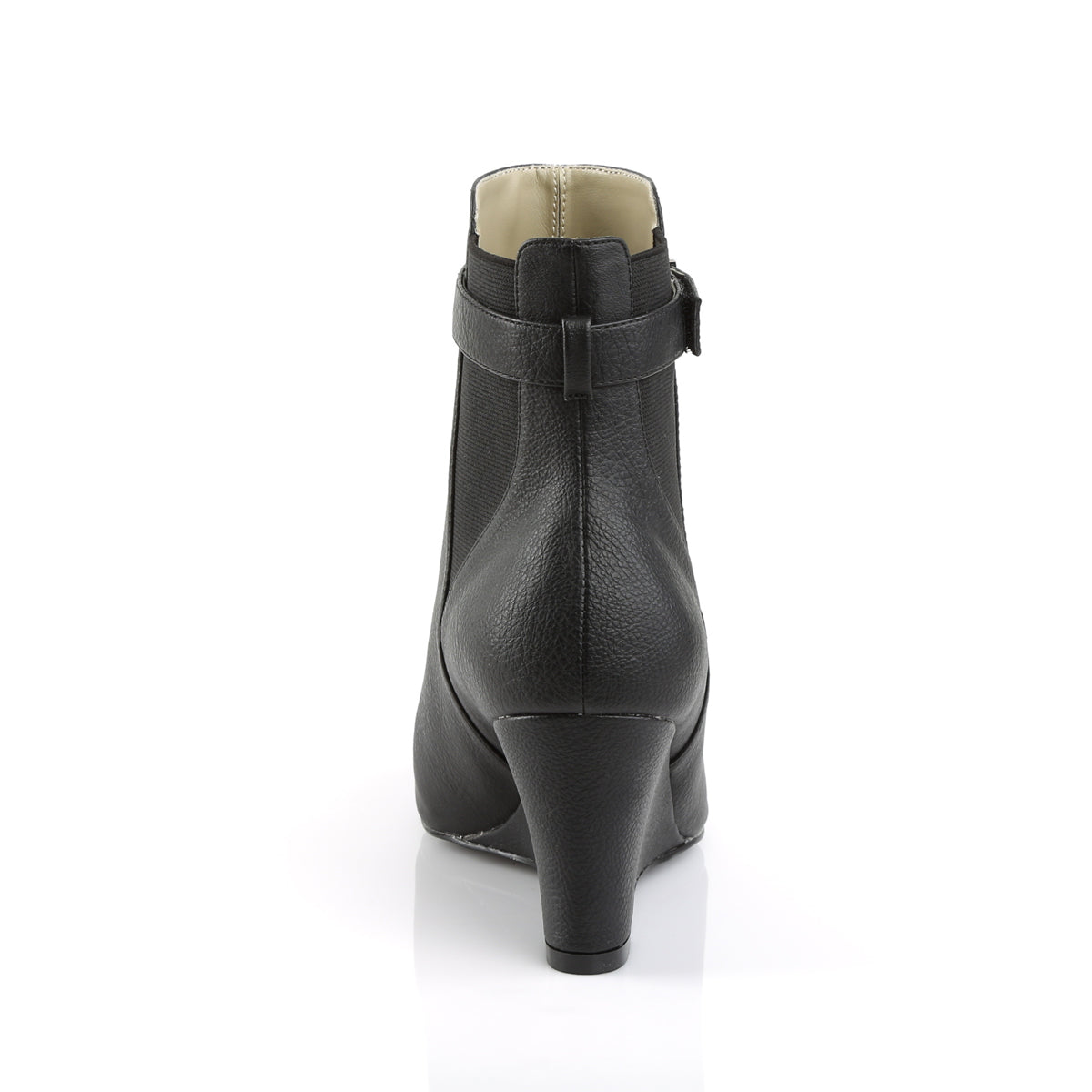 pleaser pink label fetish shoes no platforms kimberly 102 black nubuck suede