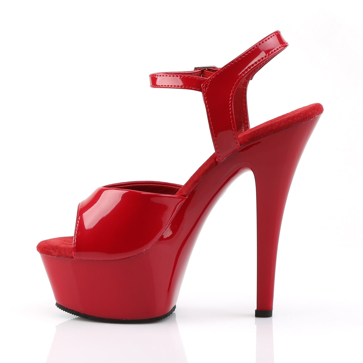 KISS-209 Pleaser 6 Inch Heel Red Pole Dancing Platforms-Pleaser- Sexy Shoes Pole Dance Heels